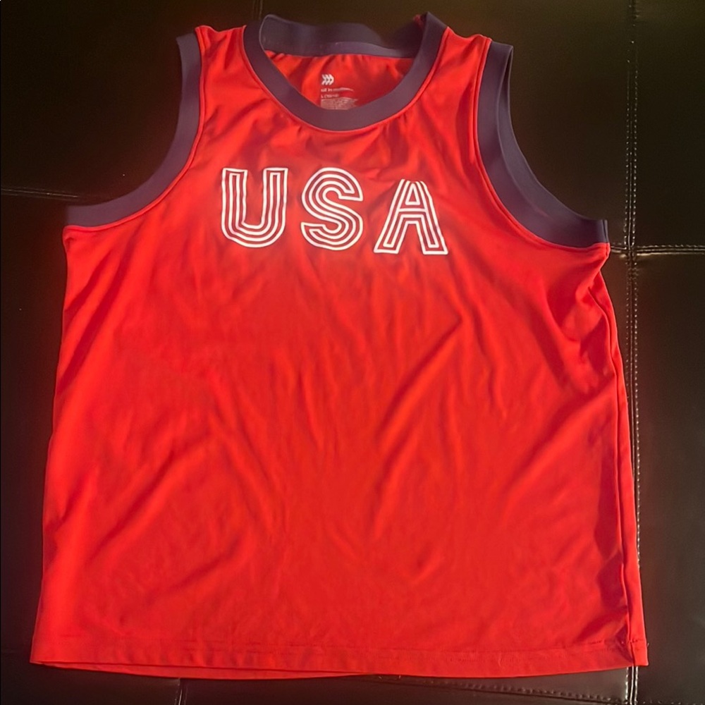 All In Motion USA Tank Top size L(10/12)